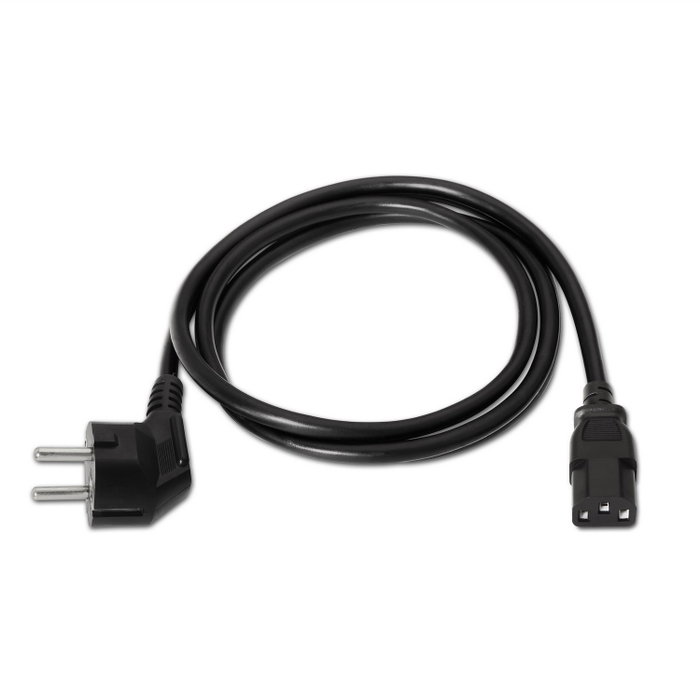 Aisens Cable de Alimentación CPU CEE7/7 a C13, 5m, Negro